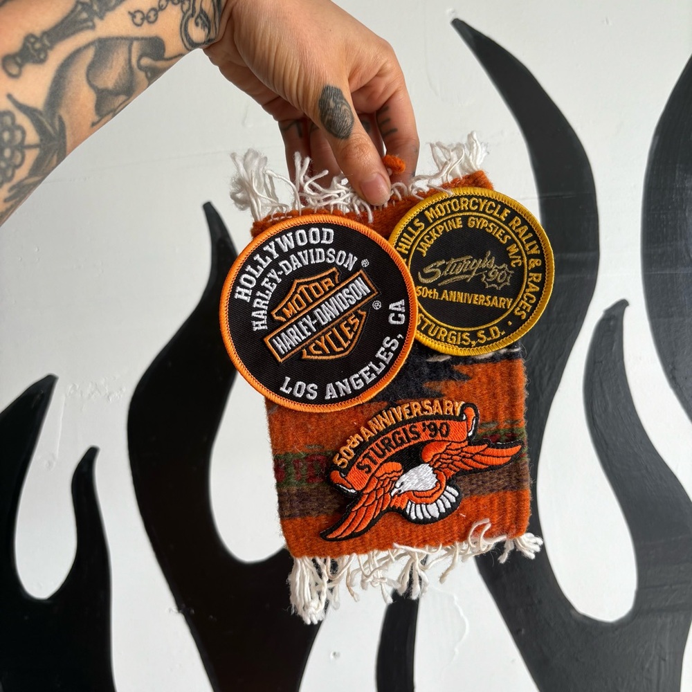 Vintage Harley-Davidson Patches